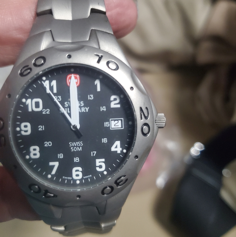 Swiss Military Titanium Watch